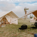 14'x16' Alpha Pro Wall Tent - Fire & Water Repellent - The Ultimate 4-Season Outdoor Experience
