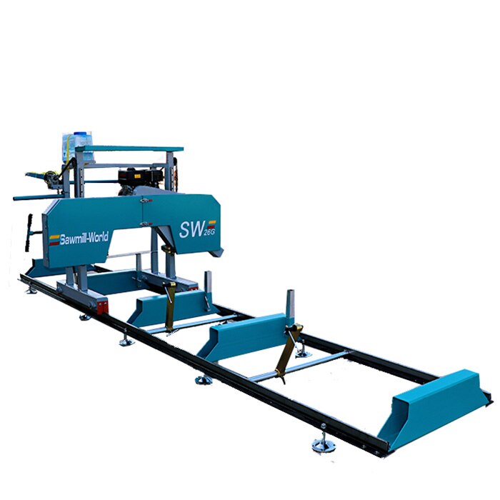 YG Diesel Portable Sawmill/Fixed Sawmill Cutting Wood Machine Machine Tool Equipment Horizontal Bandsaw Sawmill