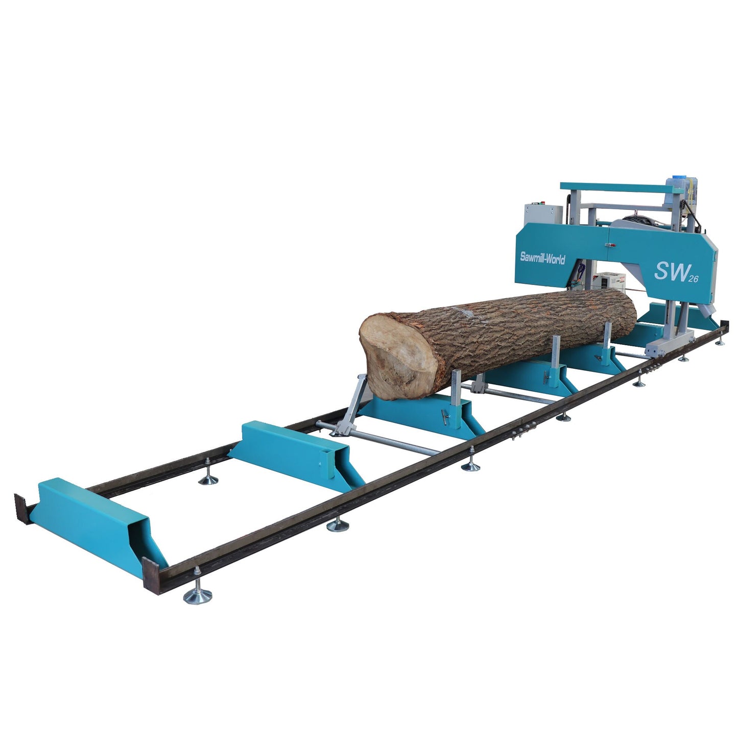 YG Diesel Portable Sawmill/Fixed Sawmill Cutting Wood Machine Machine Tool Equipment Horizontal Bandsaw Sawmill