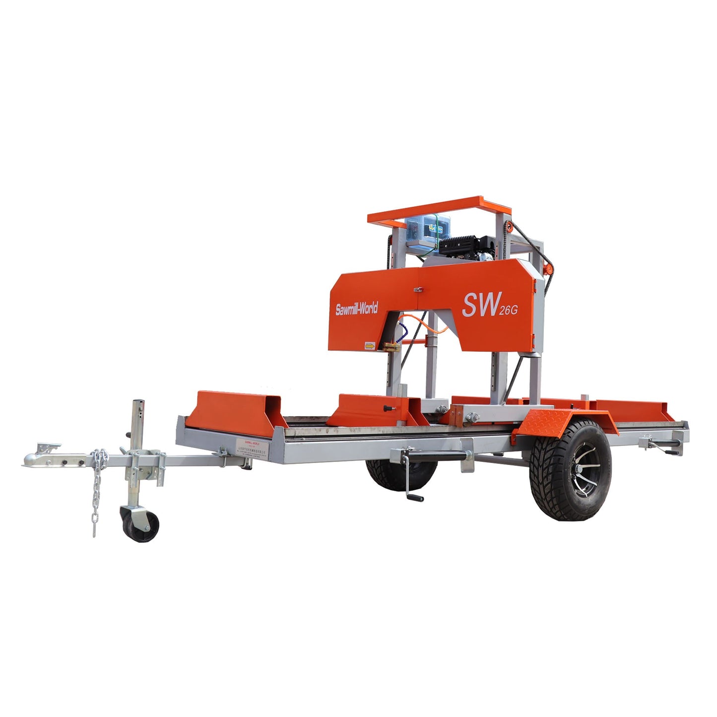 YG Diesel Portable Sawmill/Fixed Sawmill Cutting Wood Machine Machine Tool Equipment Horizontal Bandsaw Sawmill