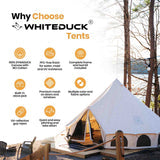 Avalon Optimus Bell Tent 23' -Fire & Water Resistant - The Epitome of Luxury Camping | White Duck Outdoors