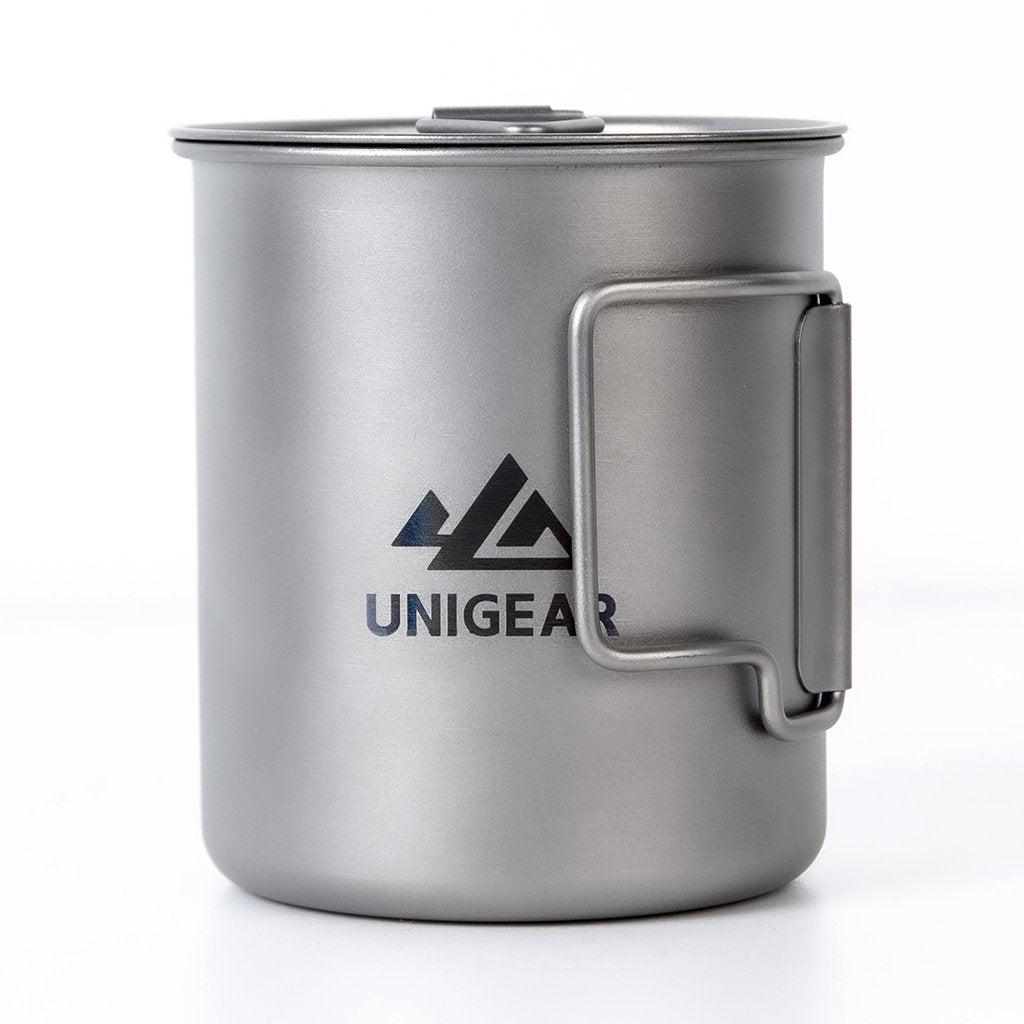 100% Titanium Camping Cup 450ml - Dead End Survival