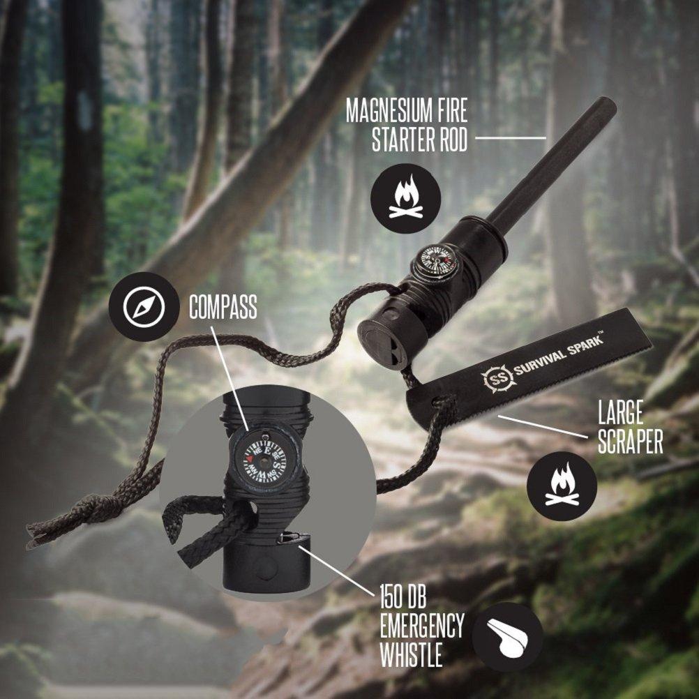Survival SPARK Emergency Magnesium Fire Starter