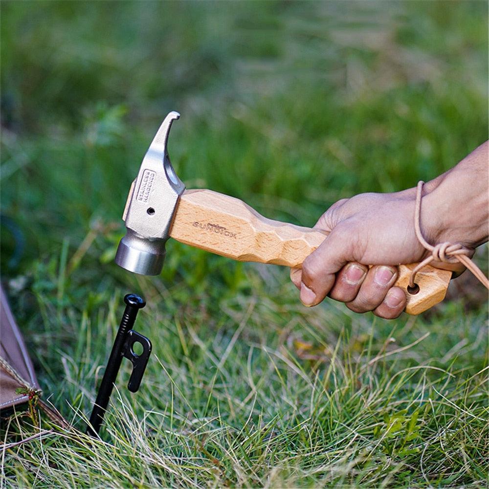 Wooden Camping Hammer - Dead End Survival