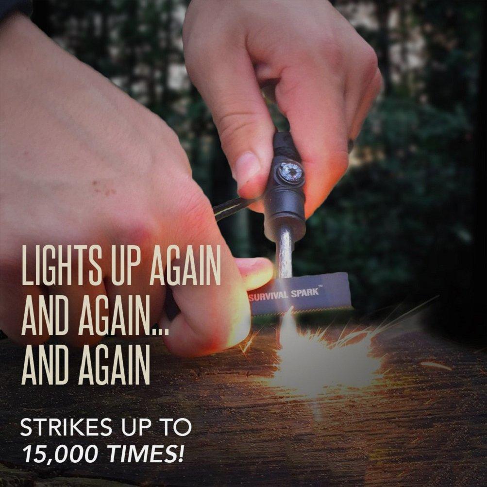 Survival SPARK Emergency Magnesium Fire Starter