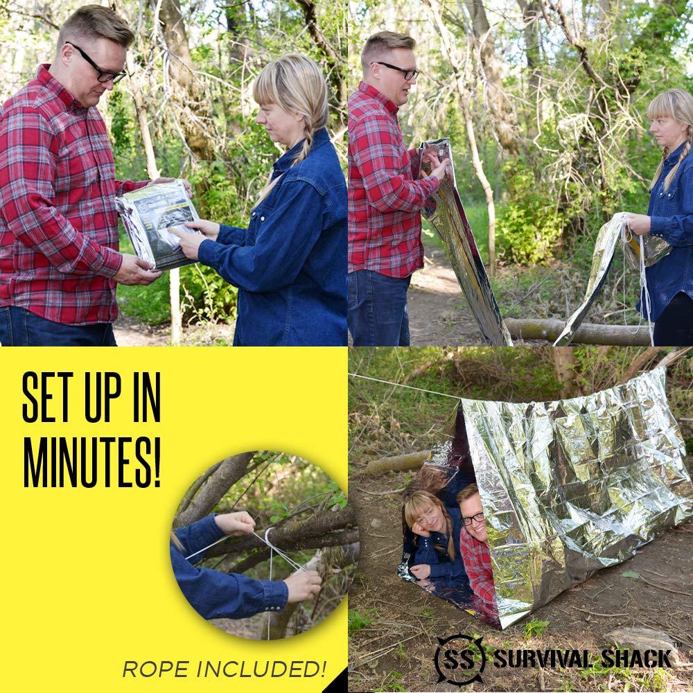 Sharp Survival Shack Emergency Survival Shelter Tent