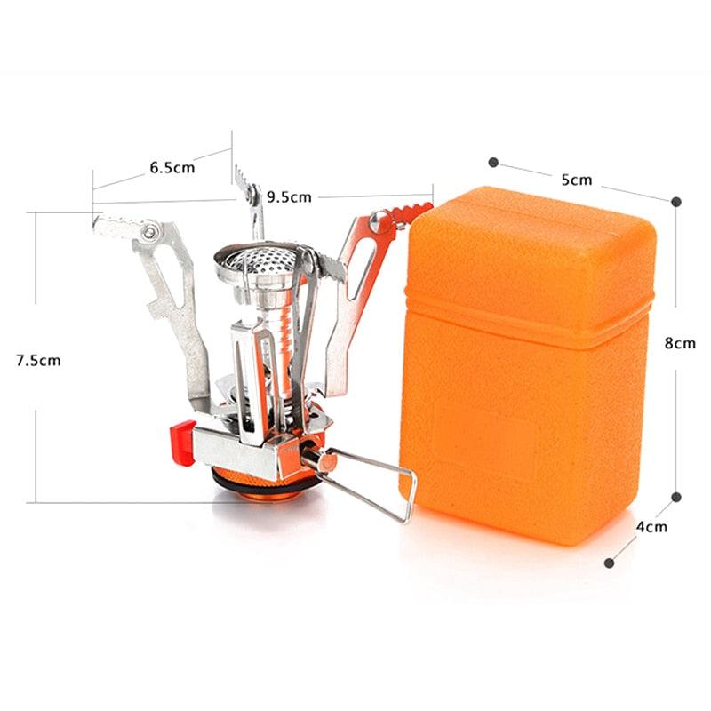 Wind proof Outdoor 9 Plates Gas Burner - Dead End Survival