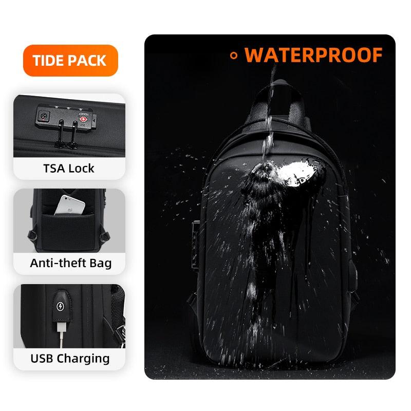 Anti-theft Men's Shoulder Bag - Dead End Survival