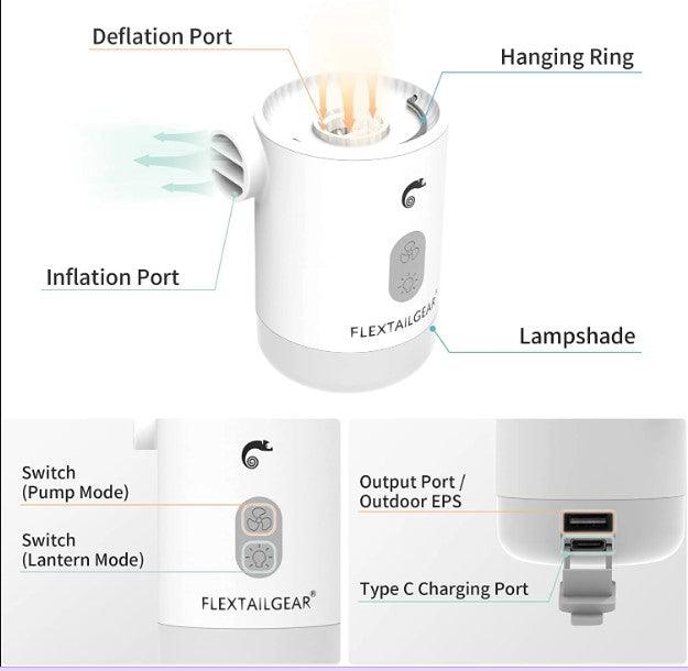 Flextail Gear Portable Mini Air Pump Camping