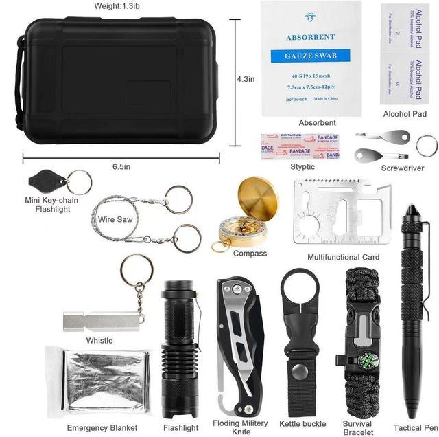 Outdoor Camping Survival Kit - Dead End Survival