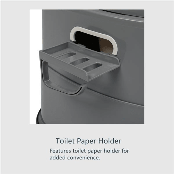 Outdoor Portable Toilet with Non-slip Mat - Dead End Survival