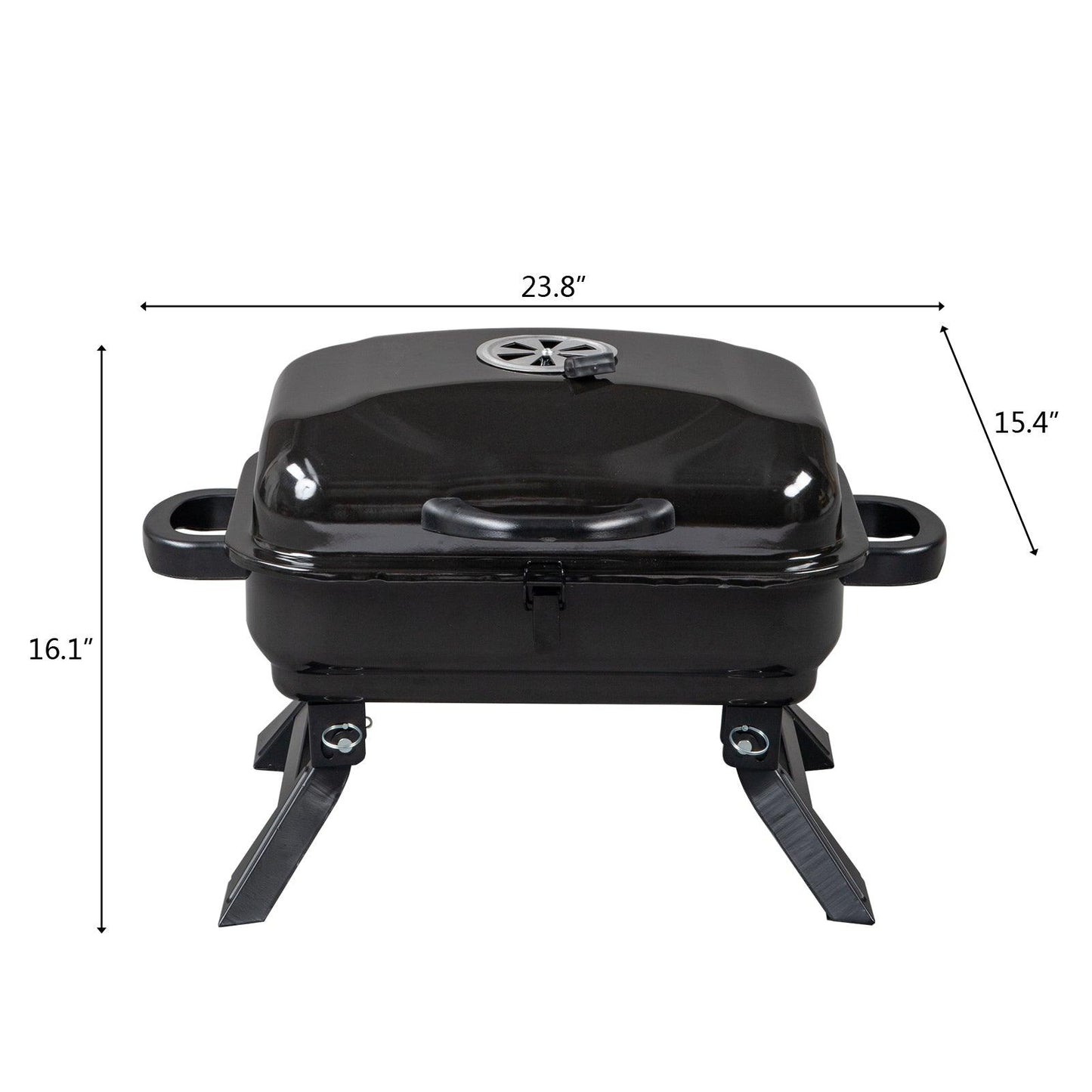 Portable Tabletop BBQ Charcoal Grill - Dead End Survival