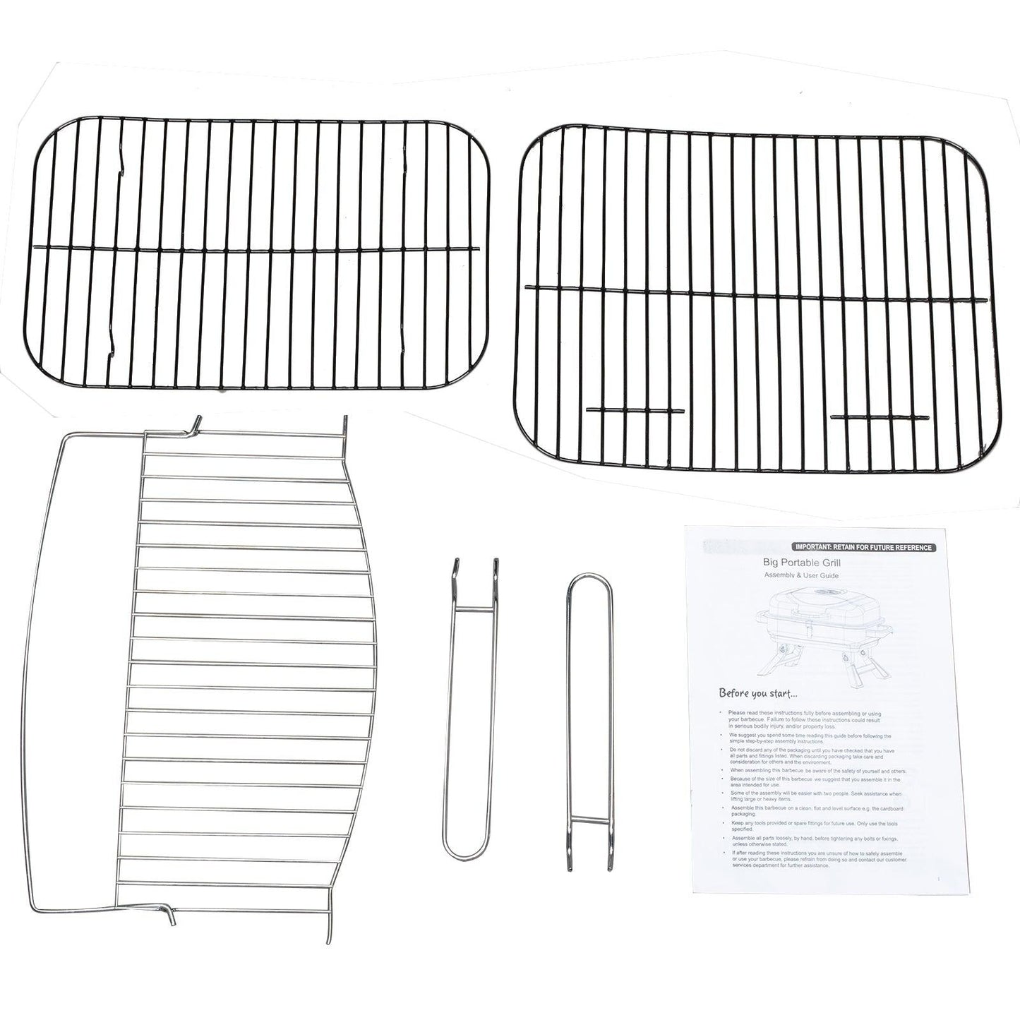 Portable Tabletop BBQ Charcoal Grill - Dead End Survival