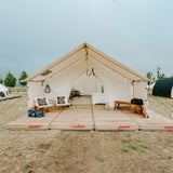 14'x16' Alpha Pro Wall Tent - Fire & Water Repellent - The Ultimate 4-Season Outdoor Experience