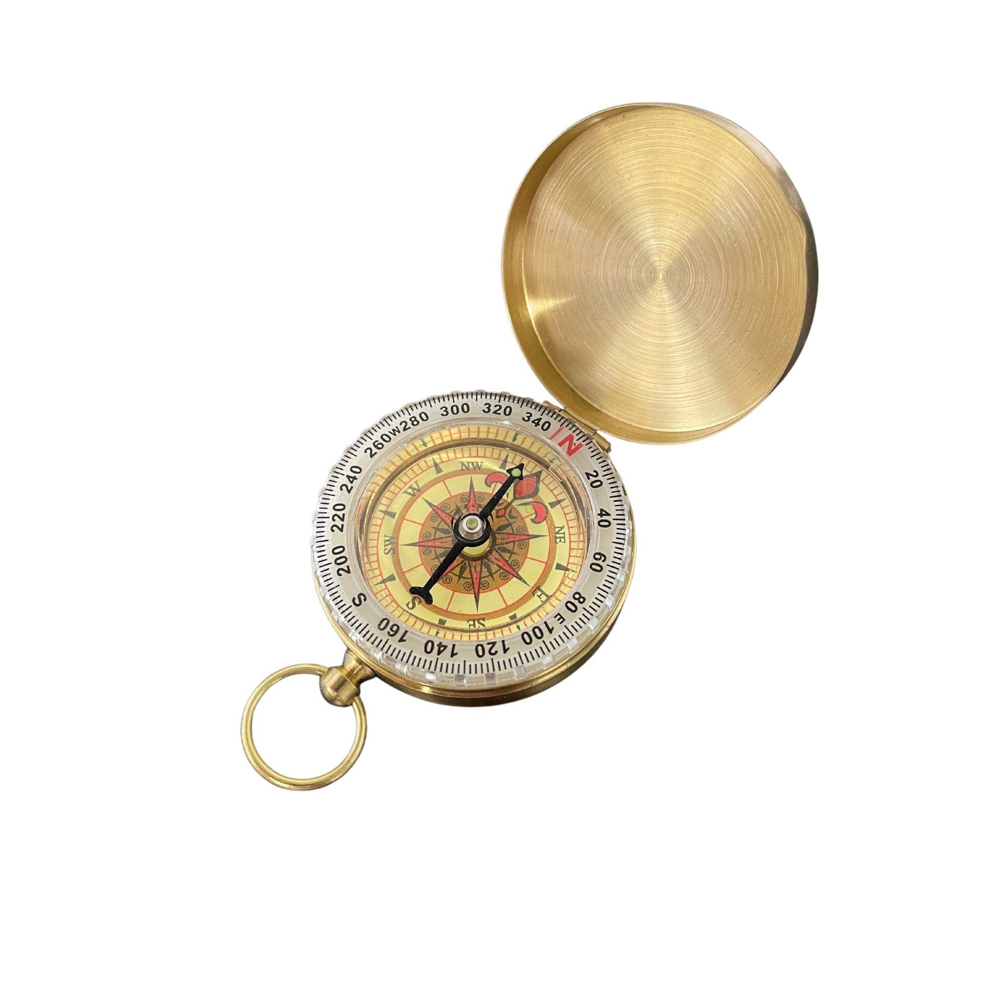 SharpSurvival Best Camping Survival Compass, Glow in the Dark Military Compass, Pocket Compass for Kids, Compass For Hiking, Backpacking and Camping, Ultimate Lensatic Hunting Compass