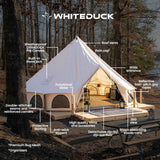 Avalon Optimus Bell Tent 23' - The Epitome of Luxury Camping | White Duck Outdoors
