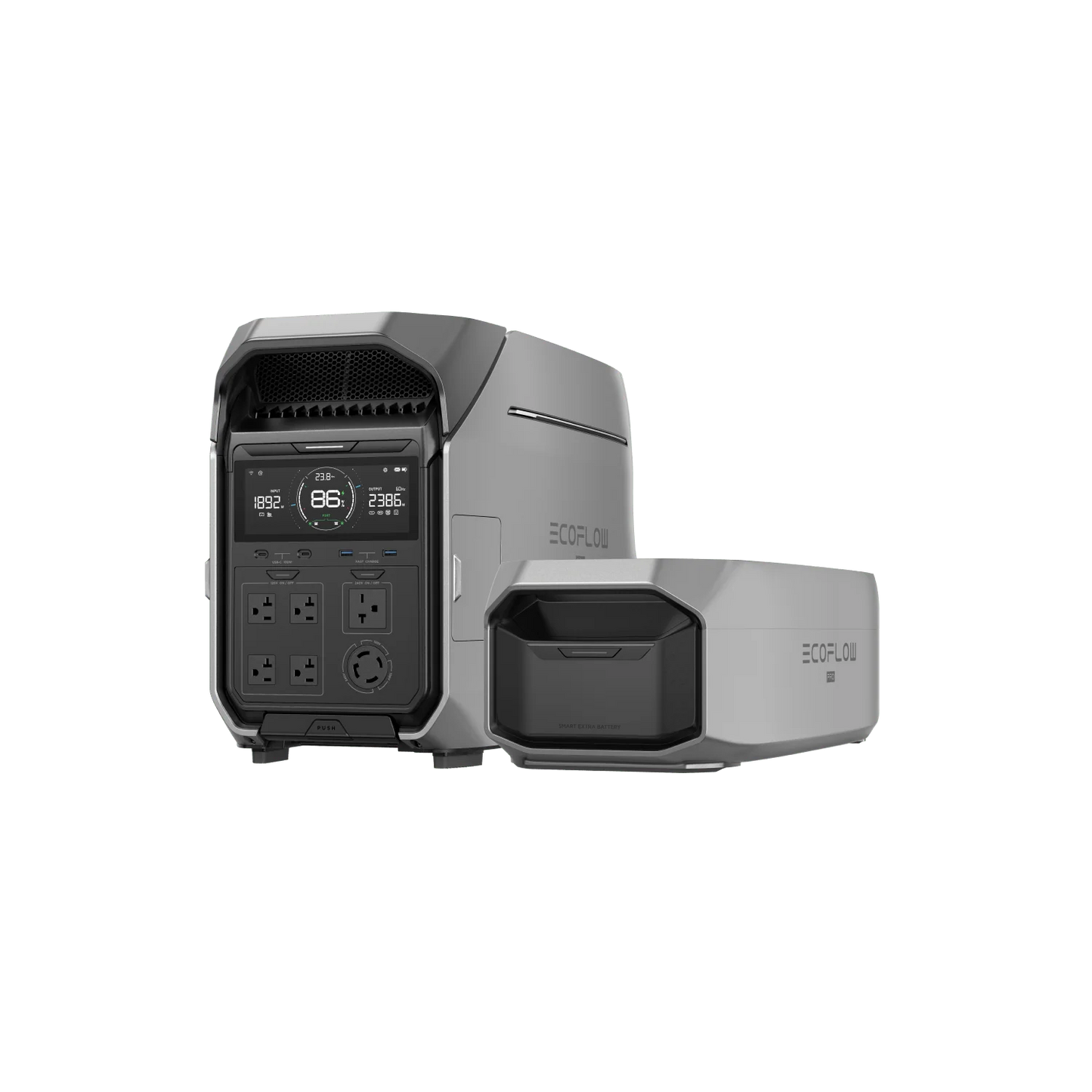 EcoFlow Delta Pro 3 Portable Power Station + Smart Home Panel 2 | Ultimate Emergency Backup Power