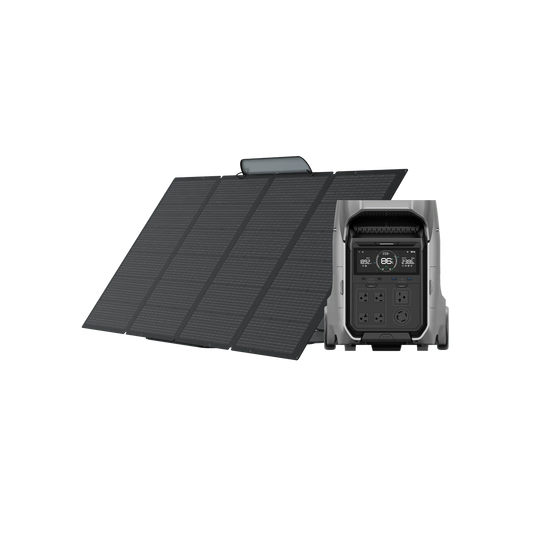 EcoFlow Delta Pro 3 Portable Power Station + Smart Home Panel 2 | Ultimate Emergency Backup Power