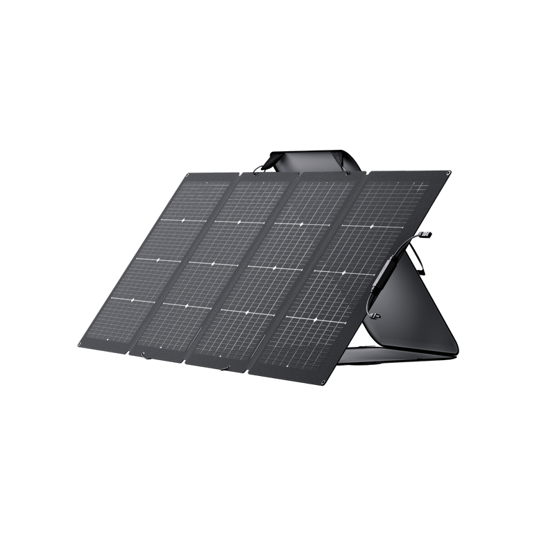 EcoFlow 220W Bifacial Portable Solar Panel – High-Efficiency, Dual-Sided, Compact and Durable Solar Power Solution