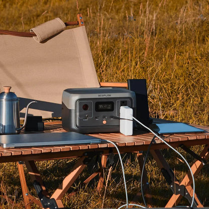 EcoFlow River 2 Portable Power Station – Lightweight 256Wh Backup Battery with Fast Charging for Camping, Emergencies & Outdoor Adventures
