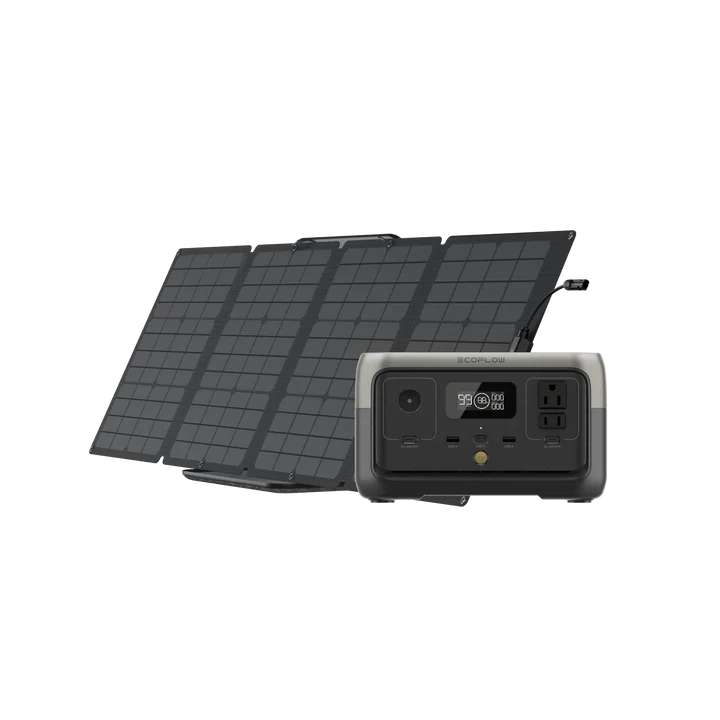 EcoFlow River 2 Portable Power Station – Lightweight 256Wh Backup Battery with Fast Charging for Camping, Emergencies & Outdoor Adventures