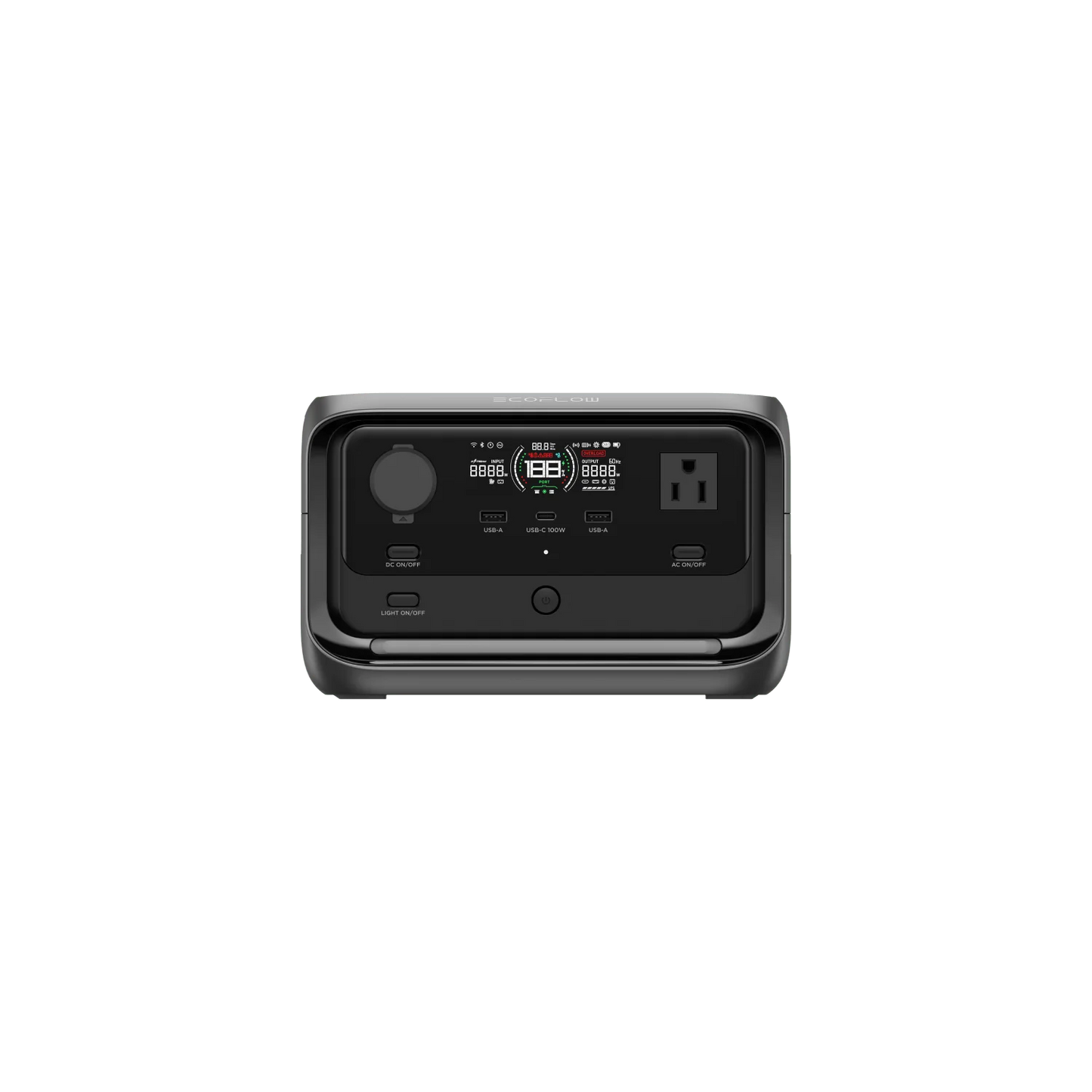EcoFlow River 3 Max Portable Power Station – 572Wh Expandable LiFePO4 Battery with 600W Output (1200W X-Boost) & 1-Hour Fast Charging for Camping, Backup & Travel