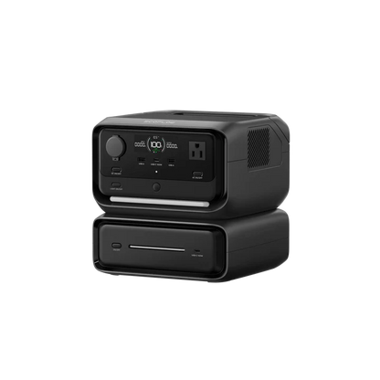 EcoFlow River 3 Max Portable Power Station – 572Wh Expandable LiFePO4 Battery with 600W Output (1200W X-Boost) & 1-Hour Fast Charging for Camping, Backup & Travel
