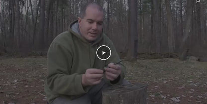 Fire Starter - SurvivalSPARK Emergency Magnesium Fire Starter - Survival Fire Starter with Compass and Whistle