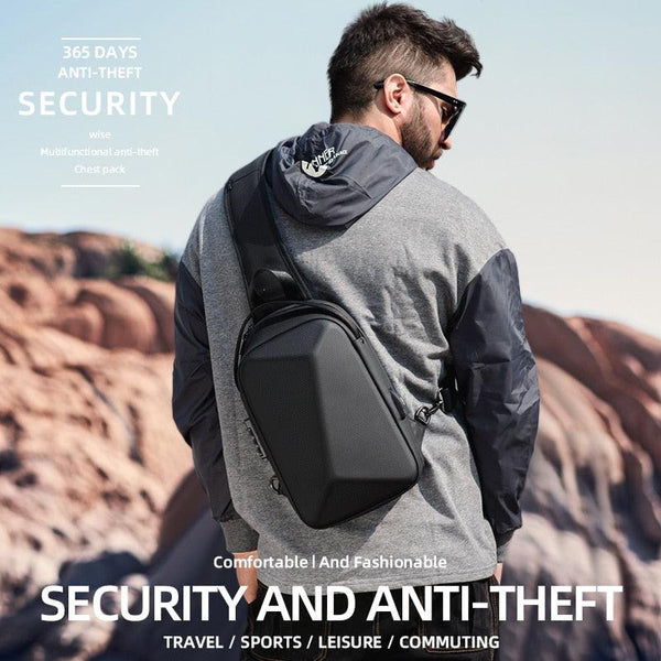 Anti-theft Men's Shoulder Bag - Dead End Survival