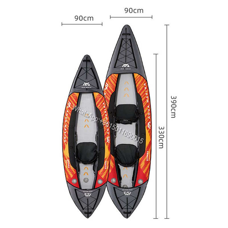 Single And Double Sports Kayaking Inflatable Boat Canoe High-end