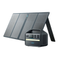 Anker 535 Solar Generator (PowerHouse 512Wh with 100W Solar Panel)