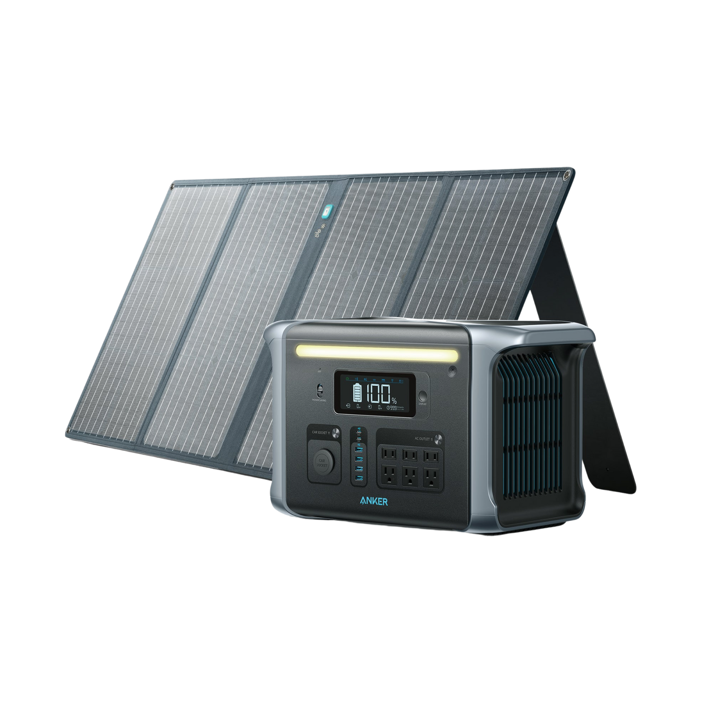 Anker SOLIX F1200 Solar Generator (Solar Generator 757 with 1x 100W Solar Panel)