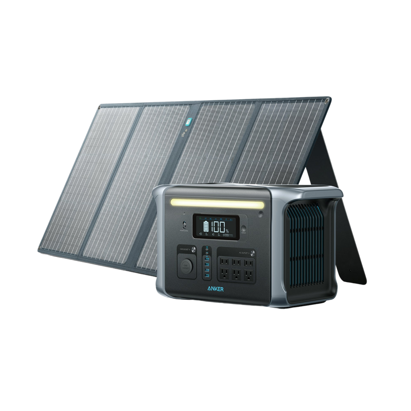 Anker SOLIX F1200 Solar Generator (Solar Generator 757 with 1x 100W Solar Panel)