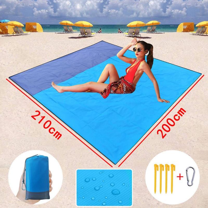 Outdoor Waterproof Beach Blanket Portable Camping Mat