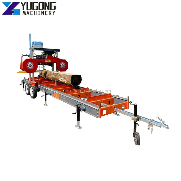 YG Cutting Machine Wood Saw Mill Machines Horizontal Sawmill Portable ...