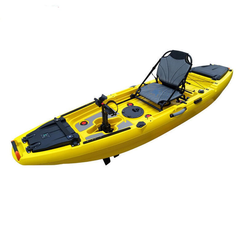 New Penguin-style Foot Power Single Luya Plastic Fishing Boat Kayak Bo