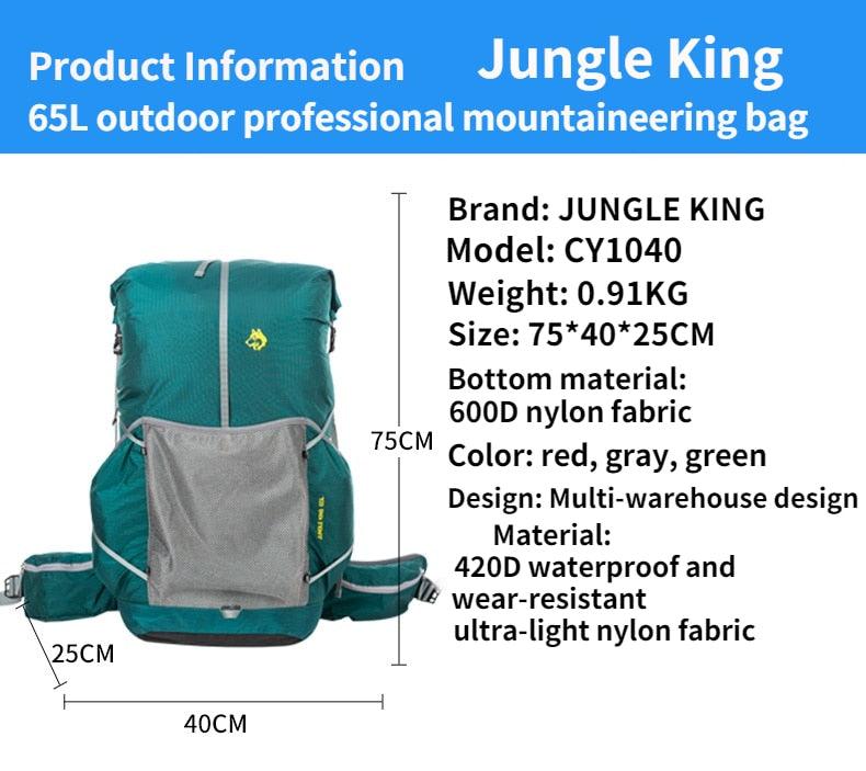 Water-Resistant Hiking Backpack - Dead End Survival
