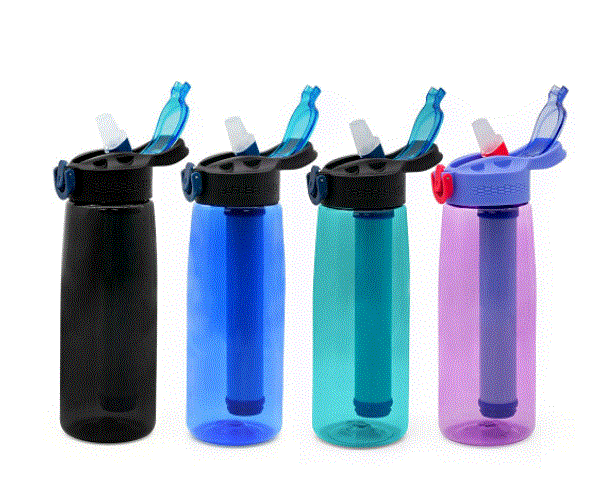 Leak-Proof Water Bottle With Filter - Dead End Survival