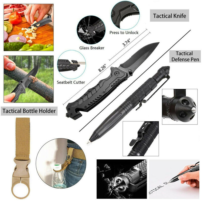 Tactical Outdoor Camping Survival Gear Hunting Kit